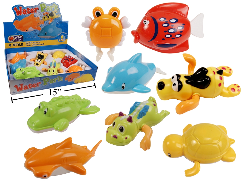 5" Wind-Up Swiming Pals ~ 8 per display-0