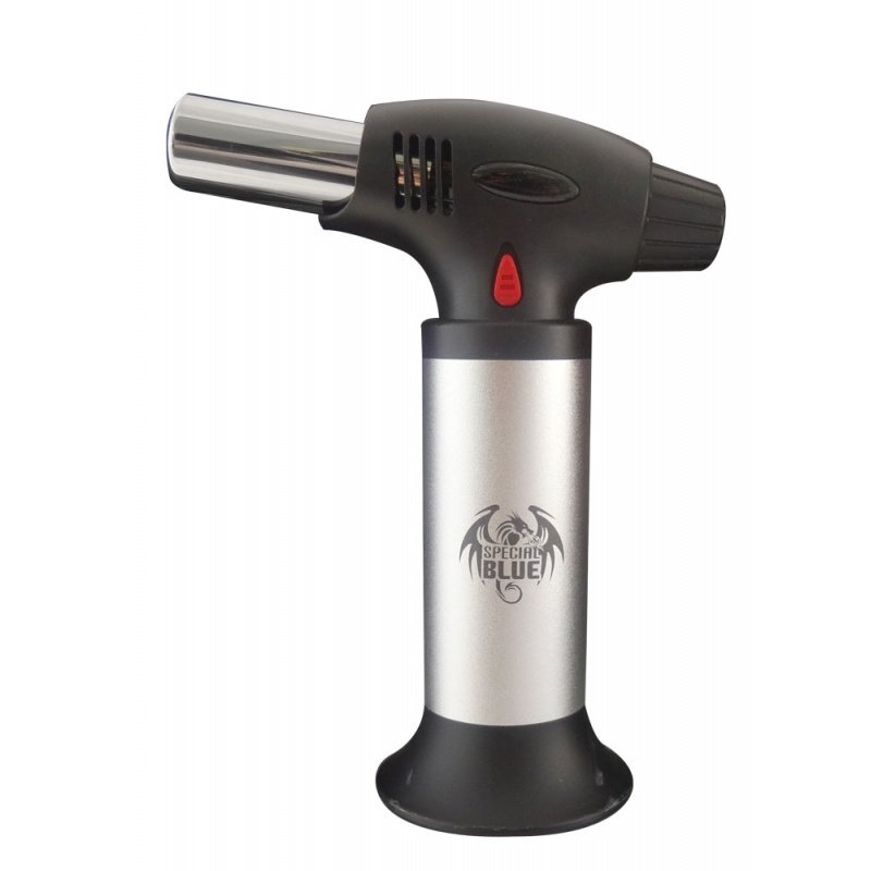 Butane Torch - Special Blue Fury ~ SILVER-0