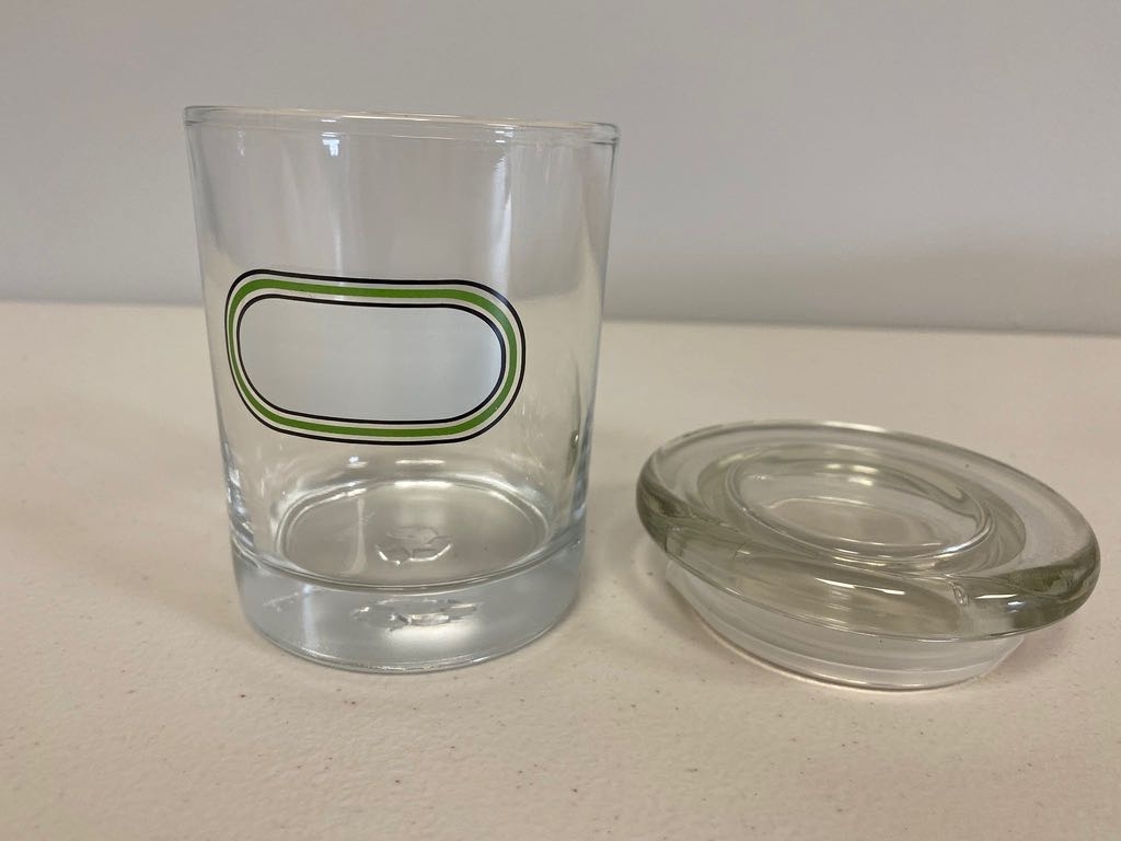 Air Tight Glass Storage Jars - 1/4oz ~ Assorted Patterns-0