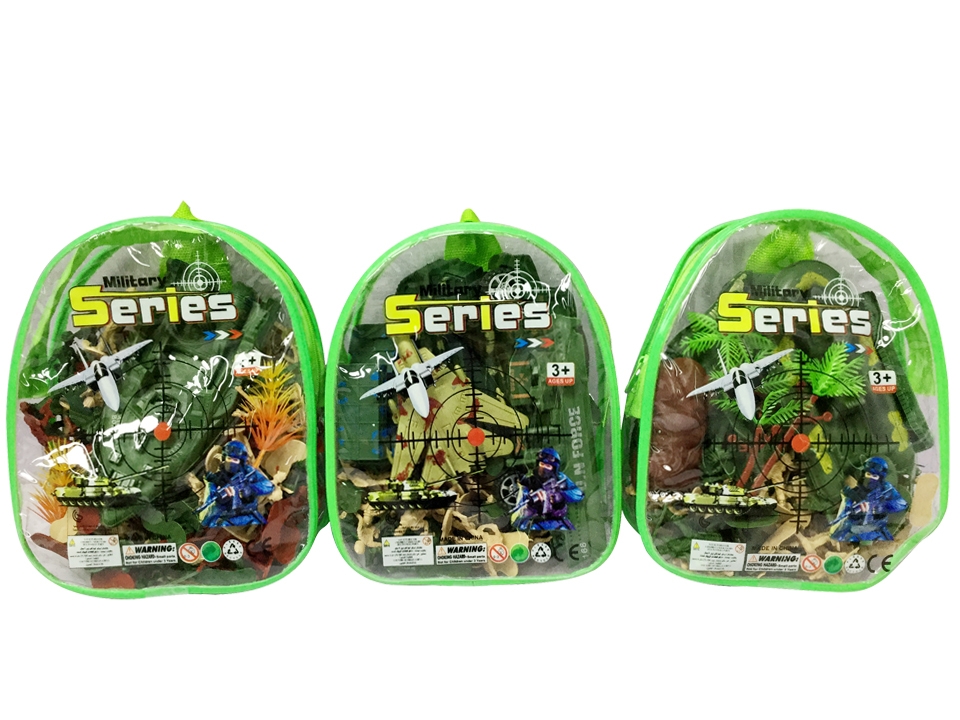 Military Soldiers Play Set in Carry Bag ~ 3 assorted-0