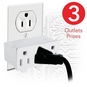 eLink 3 Outlet Wall Tap -0
