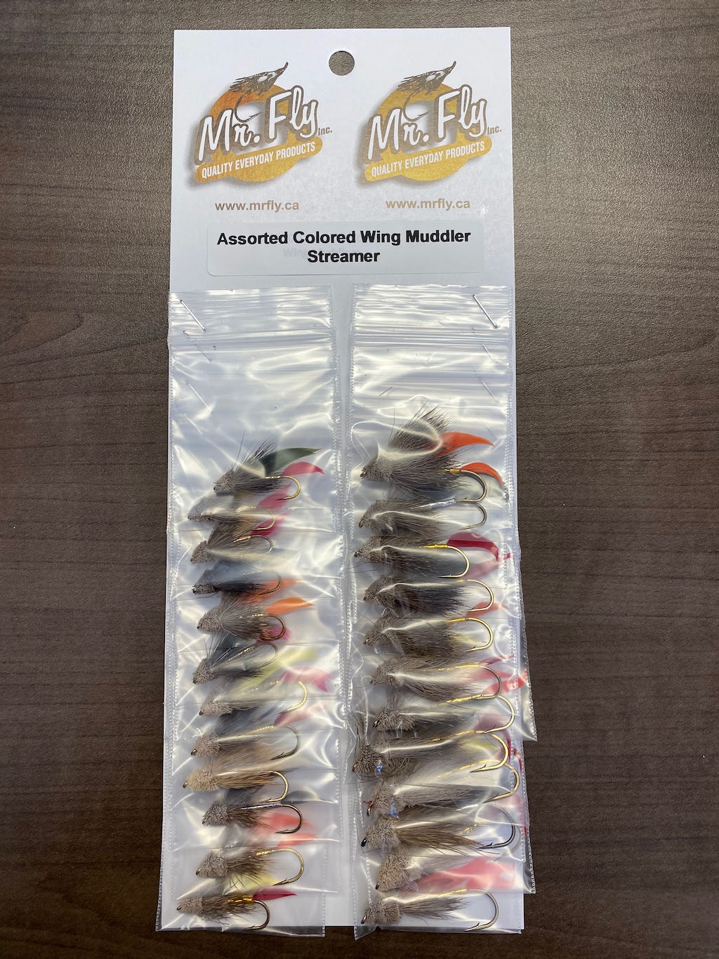 Colored Wing Muddler Streamer-0