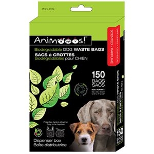 Animoos Bidodegradable Dog Waste Bags ~ 150/dispensing box-0