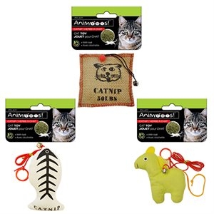 Animoos Catnip Toy with String & Bell-0