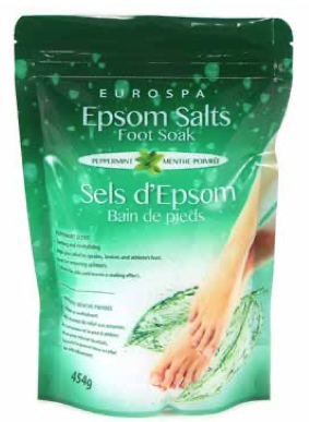 Eurospa Epsom Salt Foot Soaks - Peppermint ~ 454gram -0