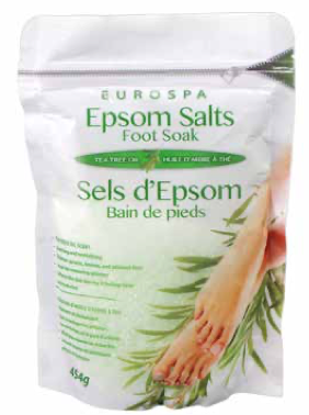 Eurospa Epsom Salt Foot Soaks - Tea Tree Oil ~ 454gram -0