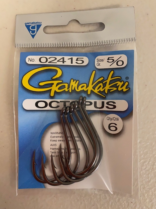 Gamakatsu Octopus Hook ~ 5 per pack-0