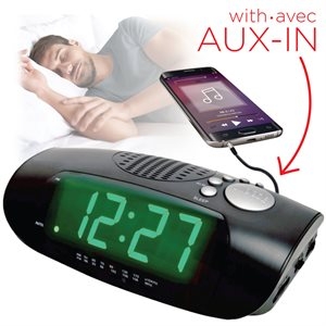 Jumbo Digital Display Radio Alarm Clock -0