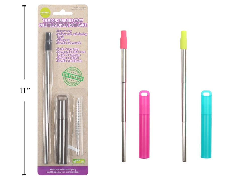 Reusable Telescopic Pocket Straw-0