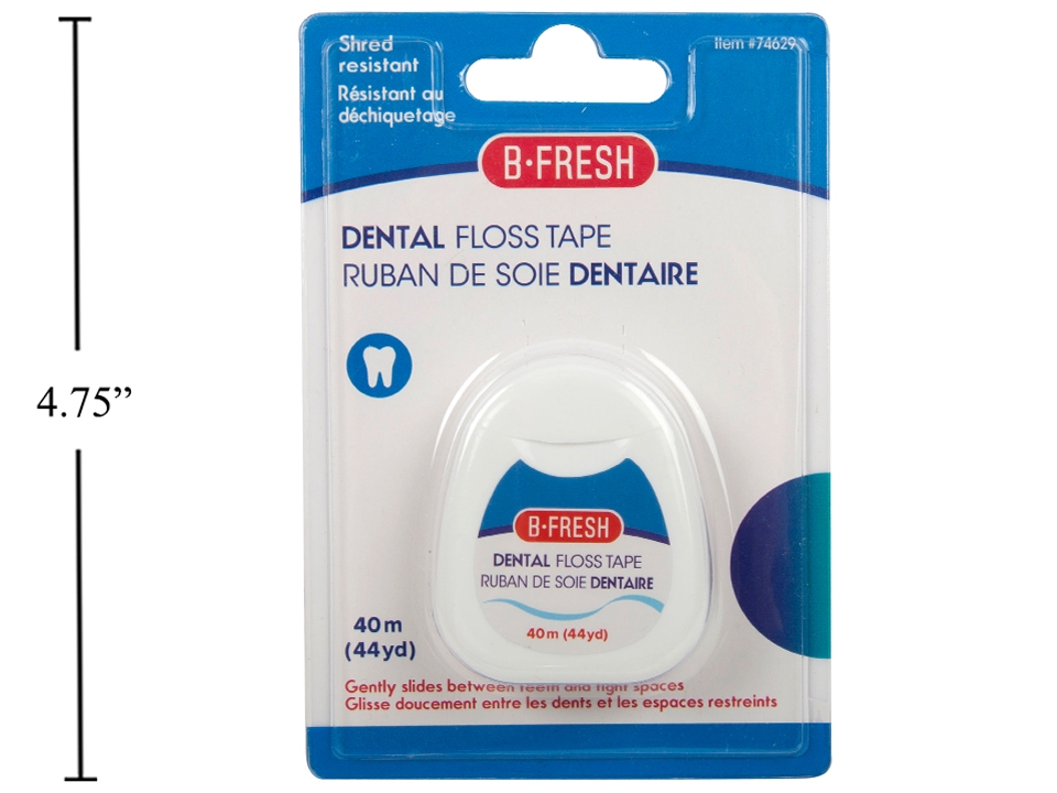 Dental Floss Tape - Flat Shred Resistant ~ 40m-0