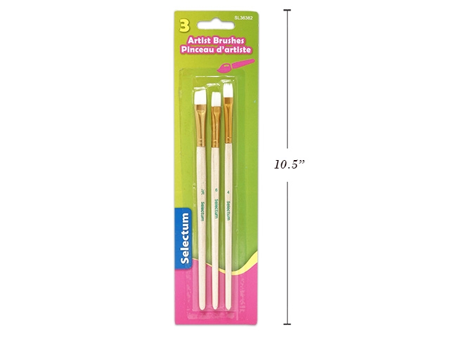 Selectum Artist Brushes ~ 3 per pack-0