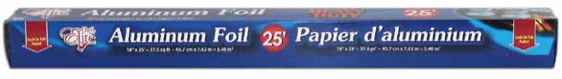 Chef Elite Aluminum Foil Roll ~18" x 25'-0