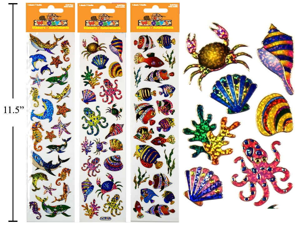 Woody's Micro Stickers ~ Sea Animals-0