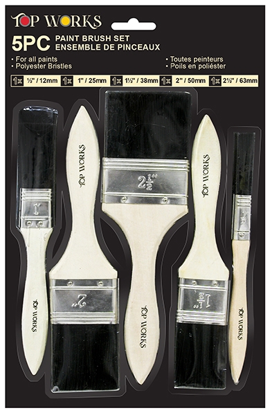 Paint Brush Set ~ 5 pieces-0