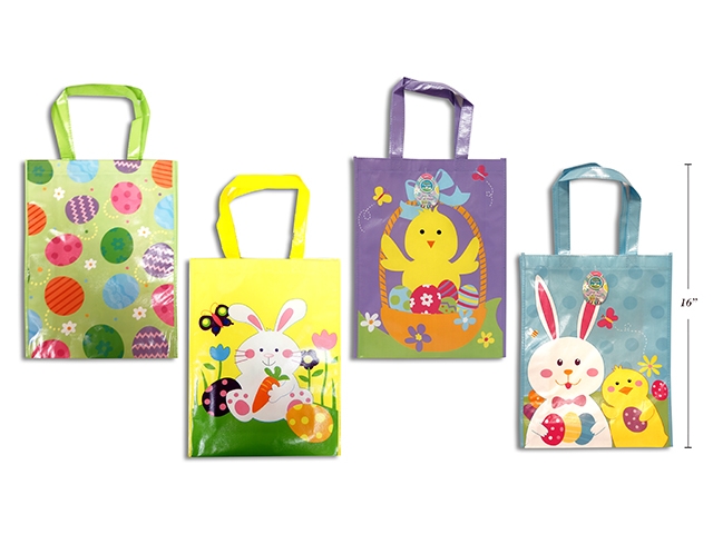 Easter Coated Non-Woven Printed Bag ~ 16"-0