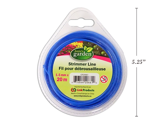 Trimmer Line (Blue) ~ 1.5mm x 20M (65')-0