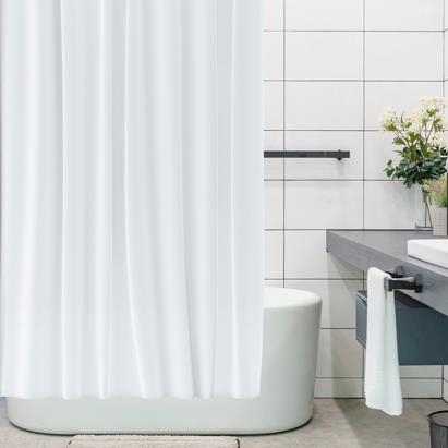 Shower Curtain Liner - PEVA ~ White-0