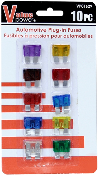 Auto Plug-In Fuses ~ 10 pieces-0