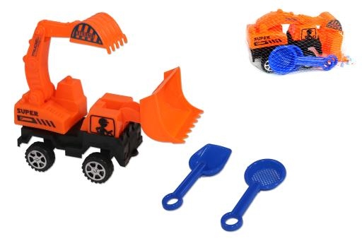 Sand Beach Excavator with 2 Shovels-0