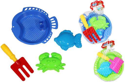 Sand Beach Tools Set - 7" ~ 4 pieces-0