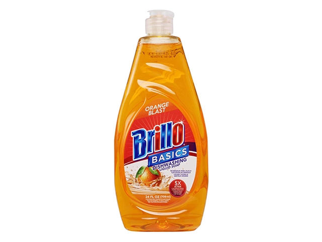 Brillo Dish Detergent - Orange ~ 709ml bottle-0