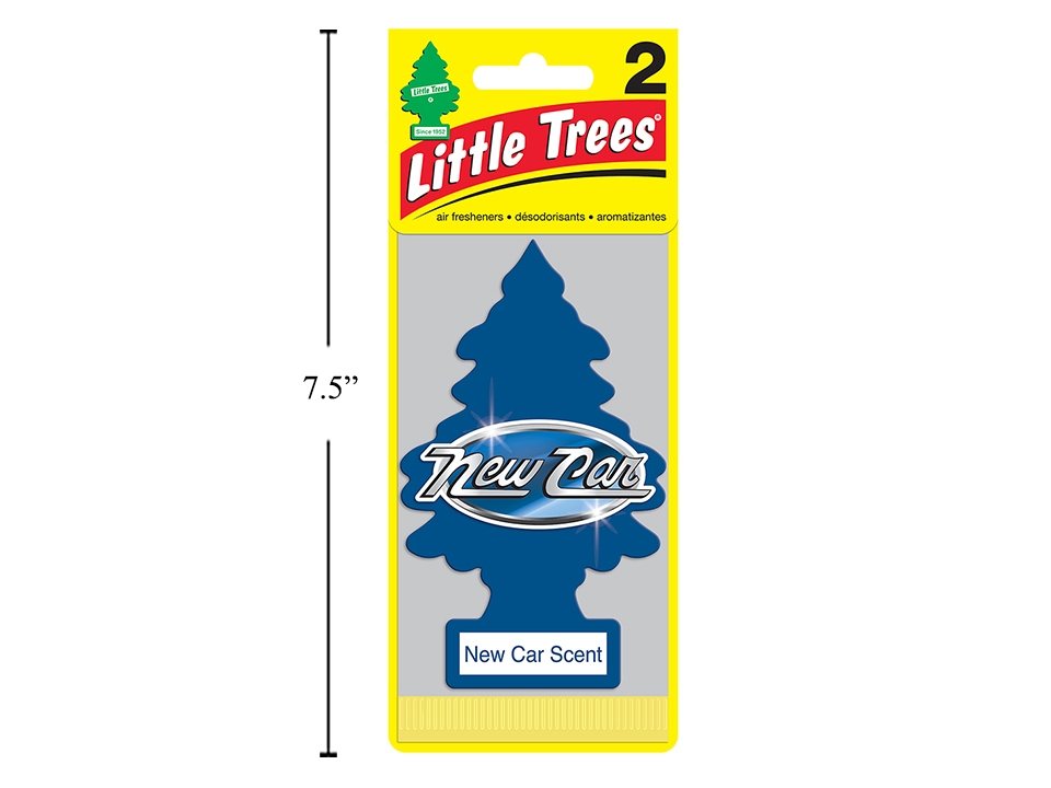 Little Tree Air Fresheners - 2 per pack ~ New Car-0