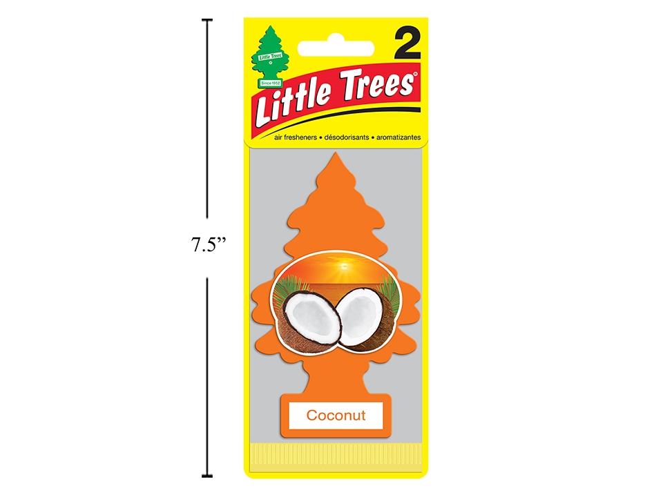 Little Tree Air Fresheners - 2 per pack ~ Coconut-0