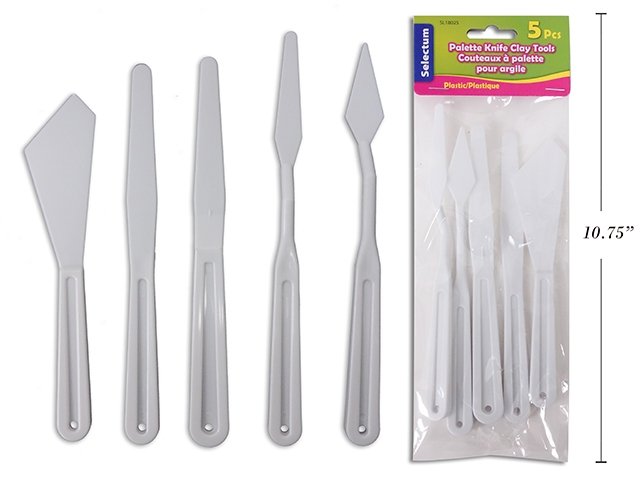 Selectum Plastic Knife Clay Tools ~ 5 pieces-0