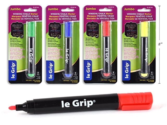 Selectum Colored Wet-Erasable Window/Chalk Marker -0