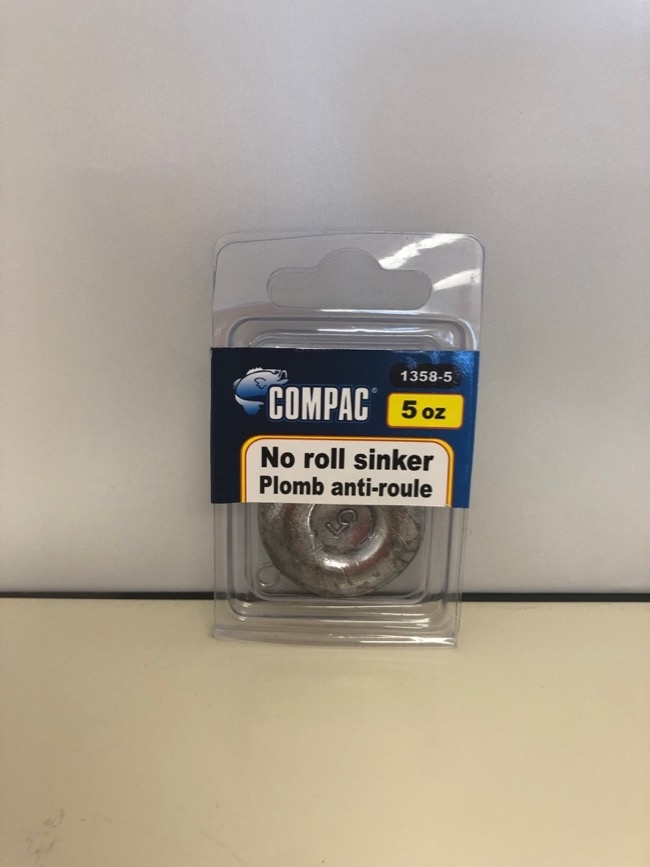 Compac No Roll {Tidal Flat} Sinkers ~ 6oz weight-0