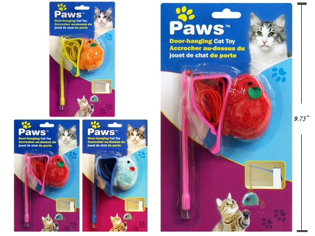 PAWS Hanging Over The Door Cat Toy-0