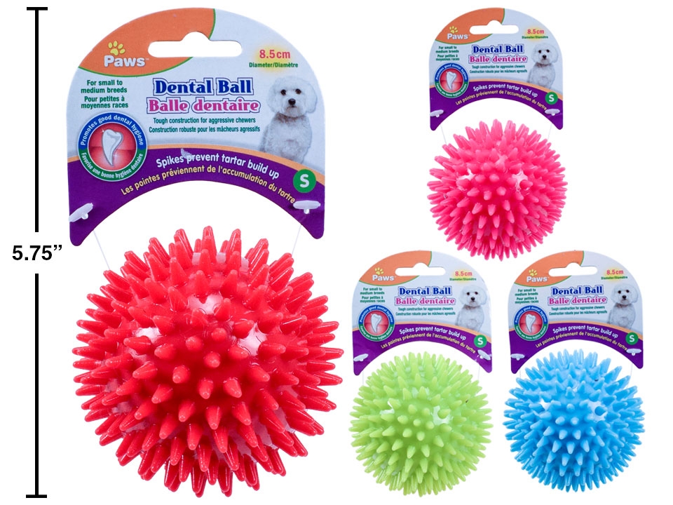 PAWS Round Dental Ball ~ 3.3" Diameter-0