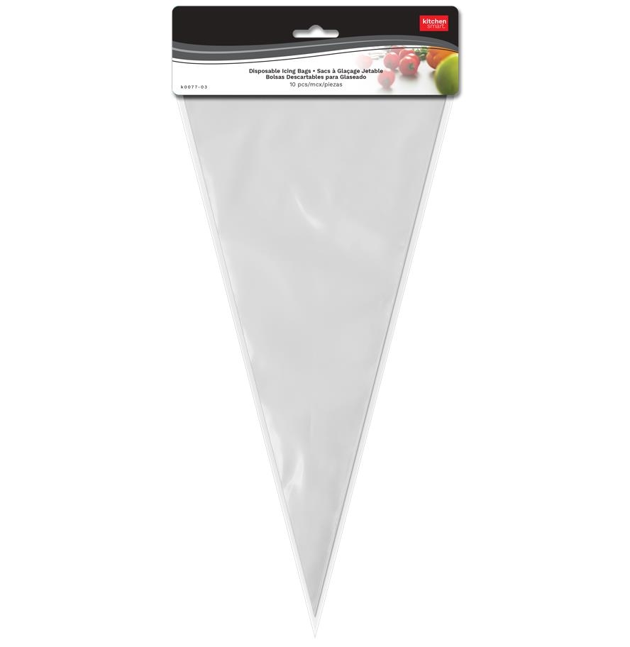 Disposable Plastic Icing Bags ~ 10 per pack-0