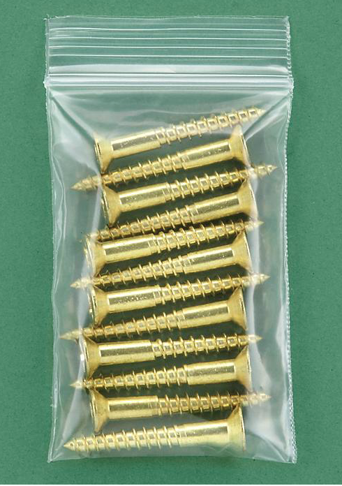 Reclosable 2MIL Poly Bags - 2" x 3" ~ 100 per pack-0