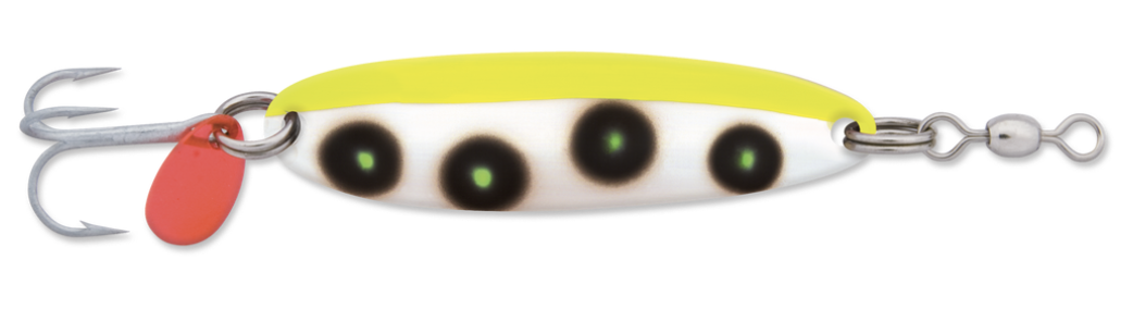 Krocodile Lure - 1/4oz ~ Fluorescent Chartreuse / Green UV-0