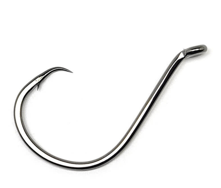 Gamakatsu Black Octopus Circle Offset-Point Hook ~ 6 per pack-0