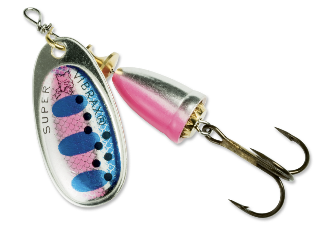 Blue Fox Classic Vibrax Spinner - Blade Size 3 - 1/4oz ~ Rainbow Trout-0