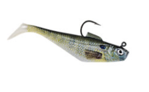Berkley 4" Pre-Rigged Swim Shad - HD Bluegill ~ 3 per pack-0