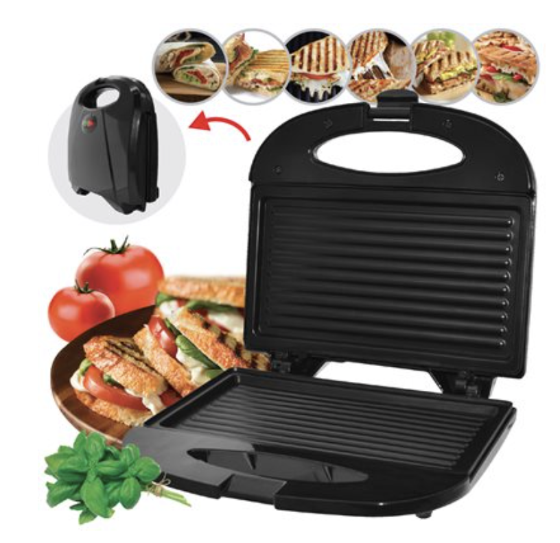 Nonstick Panini Press ~ Black-0
