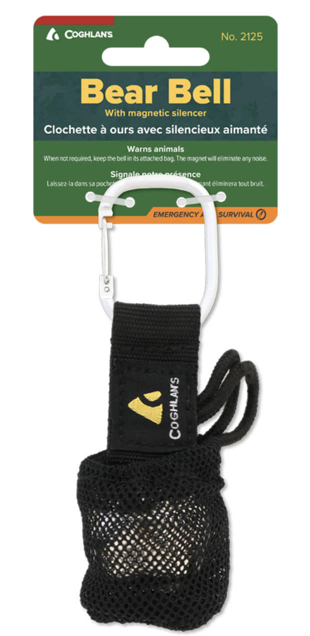 Coghlan's Bear Bell with Magnetic Silencer & Carabiner-0