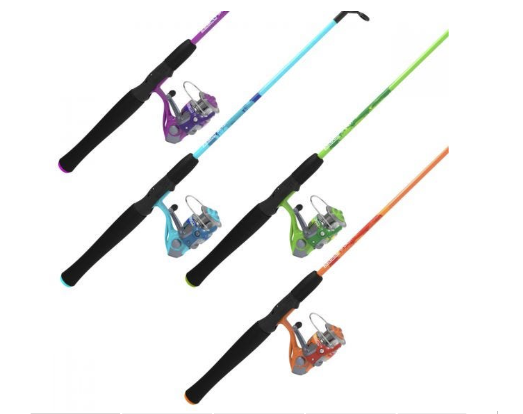 Zebco Splash Spinning Combo - Moderate - 2/pc ~ 6' ~ CASE OF 4-0