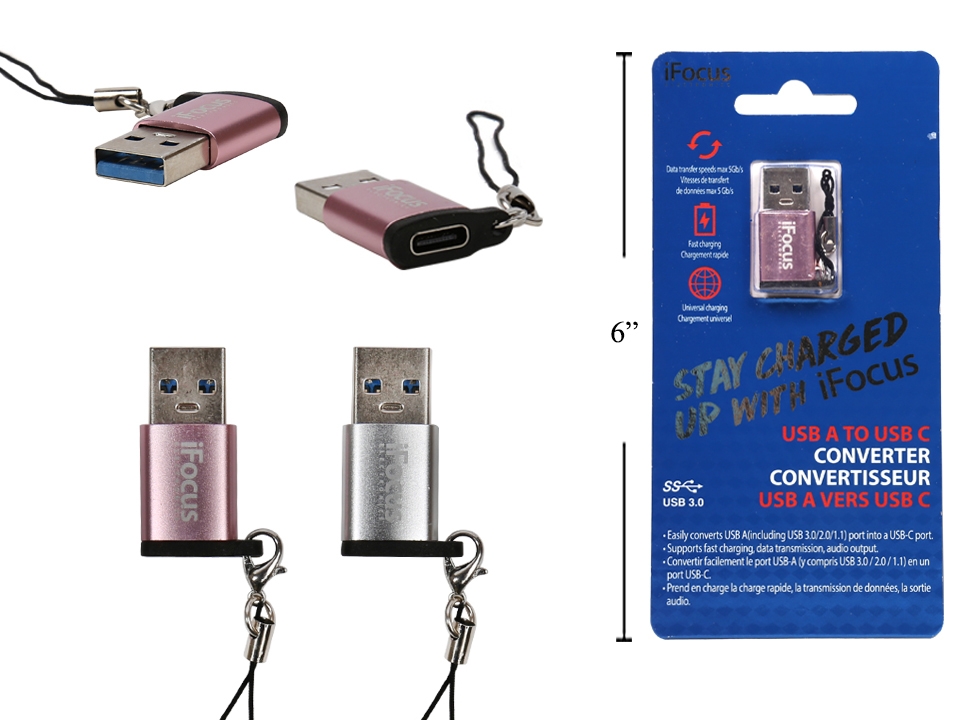 iFocus USB-A to USB-C Converter-0