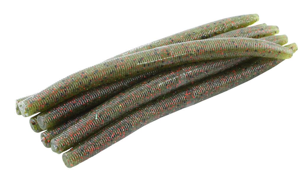 Savage Gear 3D Armor Tube Worm - 5.5", 8 pieces ~ Light Watermelon Red-0