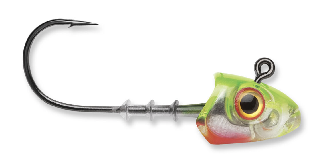 Storm 360GT Searchbait Jig - 3/8oz, 2 per pack ~ Chartreuse Ice-0