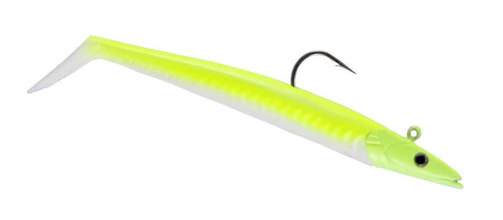 Savage Gear Sand Eel - 6", 1-1/2oz ~ Charteuse White-0