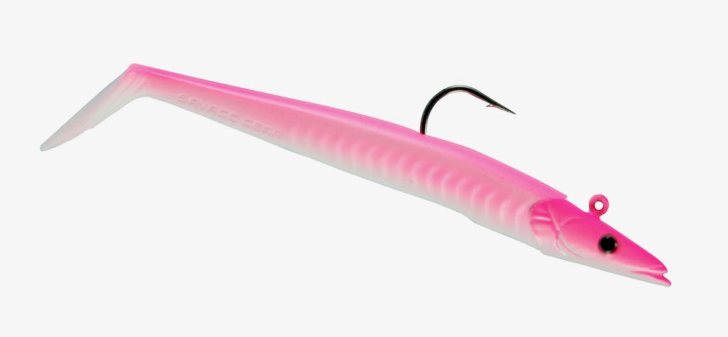 Savage Gear Sand Eel - 7", 2-1/3oz ~ Pink White-0