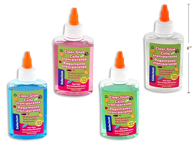 Selectum Clear Colored Liquid Glue ~ 180ml / 4oz-0