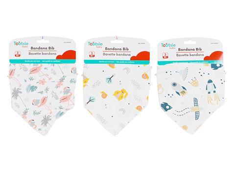 Tootsie Baby Bandana Drool Bib-0