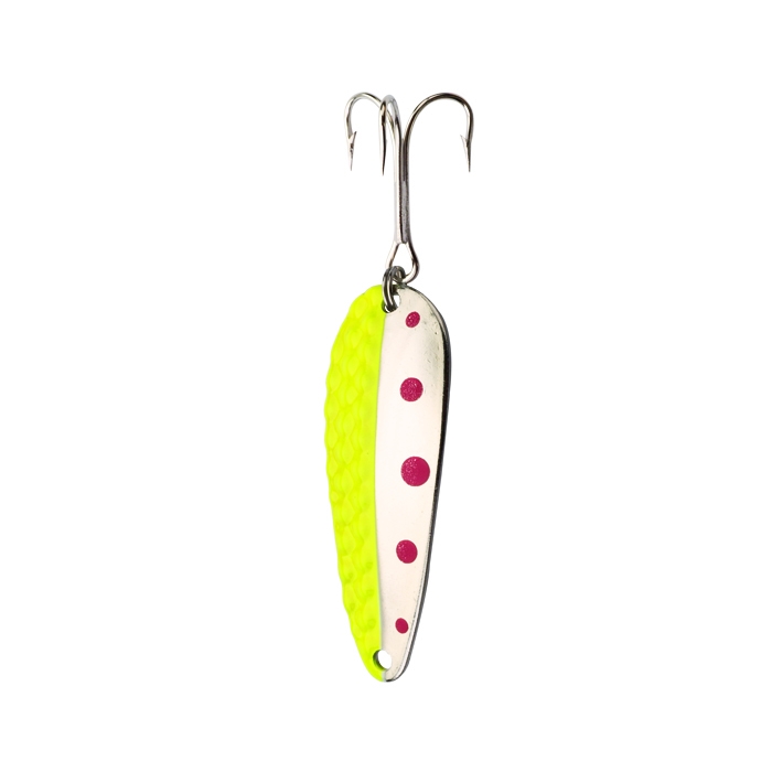 Lucky Strike Gem Lure - 1.25" / 1/5oz ~ Nickel Chartruese-0