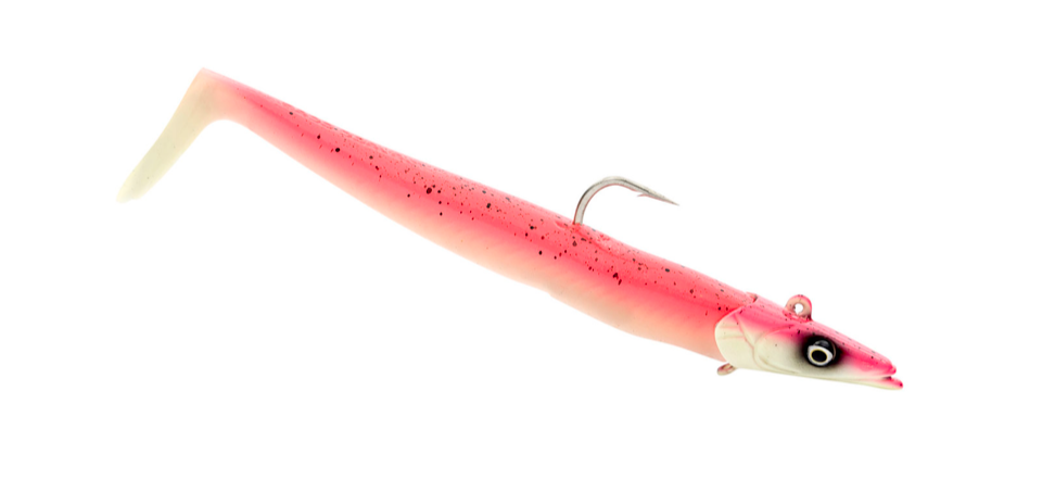 Savage Gear Sand Eel - 5", 4/5oz ~ PInk Glow-0
